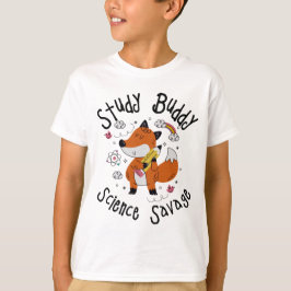 学校に戻る服、スタディーバッド科学サバイバー Tシャツ