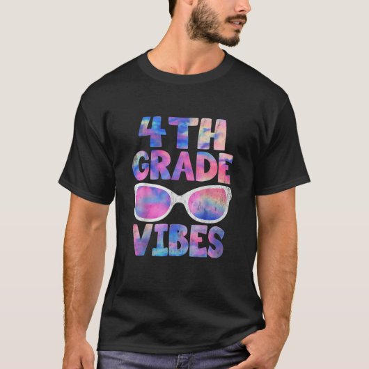 学校に戻る、4年生のバイブ、1日目の先生 Tシャツ (正面)