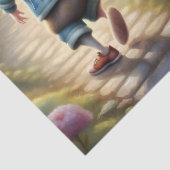 学校に行く途中の可愛いネズミの少年 薄葉紙 (詳細)