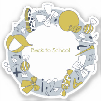 学校に連れて行こう!かわいい文房具ステッカー シール
