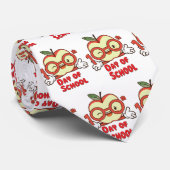 学校のおもしろいなギフトのAppleかわいい100th日 ネクタイ (ロール)