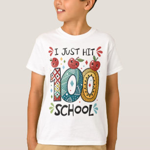 学校のお祝い100人の日に当たった Tシャツ