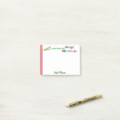 学校のカウンセラーによってカスタマイズ後it®ノート ポストイット (デスク上)