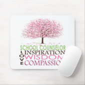 学校のカウンセラーのギフト マウスパッド (マウス)