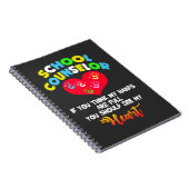 学校のカウンセラーの完全なハートの感謝のギフトのアイディア ノートブック (右側)