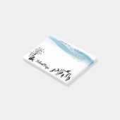 学校のカウンセラーの授業日の付箋 ポストイット (アングル)