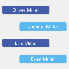 学校のキャンプ保育園の名前ラベル ラベル
