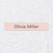 学校のキャンプ保育園の名前ラベル ラベル (デザイン1)