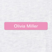 学校のキャンプ保育園の名前ラベル ラベル (デザイン1)