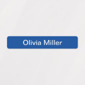 学校のキャンプ保育園の名前ラベル ラベル (デザイン1)