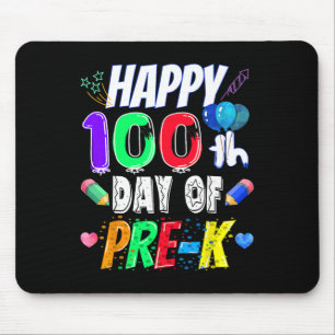 学校のギフトの100日目100日前K先生 マウスパッド
