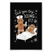 学校のクリスマスクッキーをアイシングしてみたナース フォトプリント            (正面)