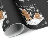 学校のクリスマスクッキーをアイシングしてみたナース ラッピングペーパー (ロールコーナー)