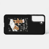 学校のクリスマスクッキーをアイシングしてみたナース SAMSUNG GALAXYケース (裏面横)