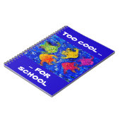 学校のクール手帳に間に合わない ノートブック (左側)