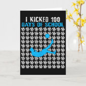 学校のサッカーを100日蹴ってみた 100日目 カード (黄色い花)