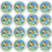 学校のシールこんにちは3年生！ シール (正面)