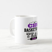 学校のスポーツチーム コーヒーマグカップ (正面左)