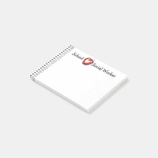 学校のソーシャルワーカーのメモの後it®ノート ポストイット (アングル)