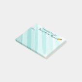 学校のソーシャルワーカーの水彩画の付箋 ポストイット (アングル)