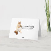 学校のテーマありがとう サンキューカード (裏面)