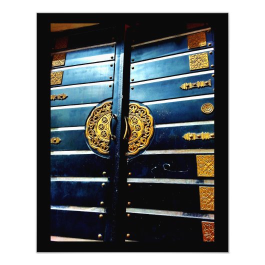 学校のドア フォトプリント            (正面)