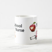 学校のナースのコーヒー・マグ コーヒーマグカップ (中央)