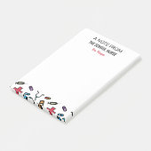 学校のナースのパーソナライズなおもしろいからのノート ポストイット (アングル)