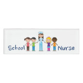 学校のナースの名札 名札 (正面)