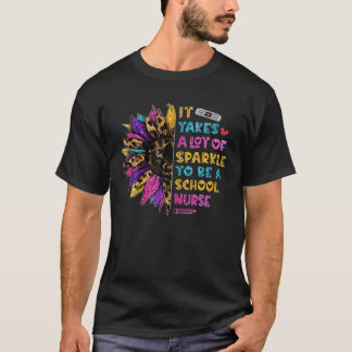 学校のナースアプリになるにはかなりの輝きが必要 Tシャツ