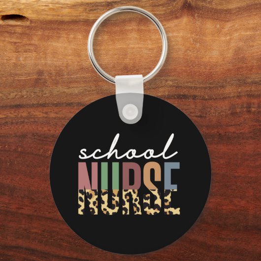 学校のナースチーターナース感謝のギフト キーホルダー (正面)