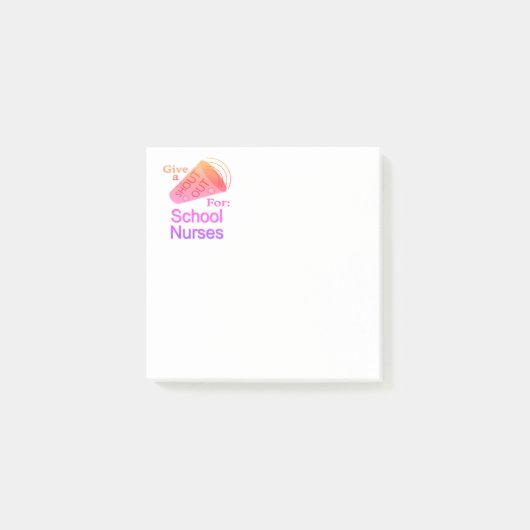 学校のナース ポストイット (正面)