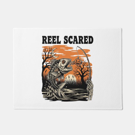 学校のハロウィーンにはグールすぎる ドアマット (正面)