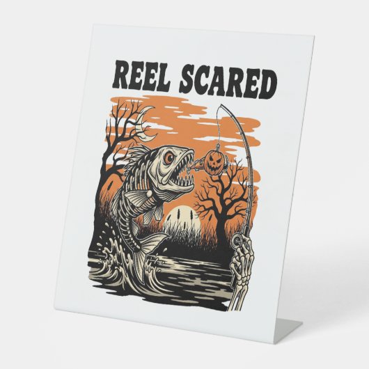 学校のハロウィーンにはグールすぎる 台座サイン (正面)