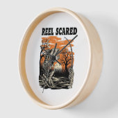 学校のハロウィーンにはグールすぎる 壁時計 (傾斜)