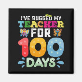 学校のバグ100件の先生を抱え込んだ日 マグネット (正面)