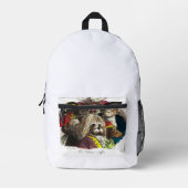 学校のバックパック プリントバックパック (正面)