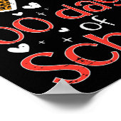 学校のバレンタイン100日のために私のクラスを愛したD ポスター (角)