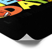 学校のフィールドデイ先生ゲームを開始フィールド ポスター (角)