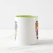 学校のフィールド日 |ゲームのセラミックマグカップを開始する ツートーンマグカップ (中央)