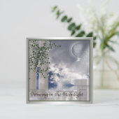 学校のプロム招待状 ムーンレイトダンスプロム 招待状 (スタンド正面)