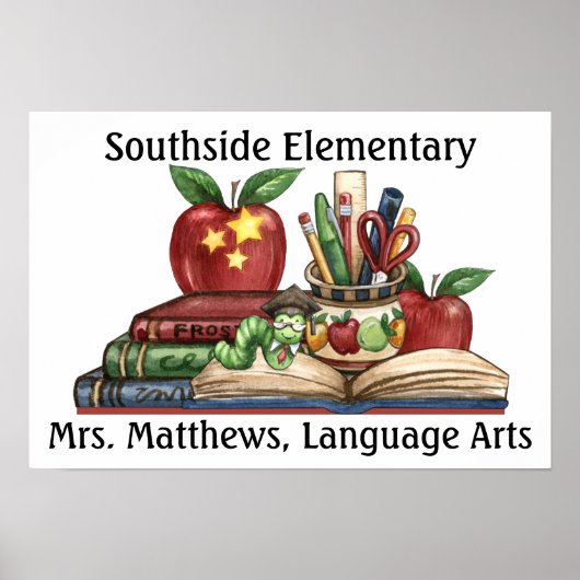 学校のポスター – 校長先生を扱え！ ポスター (正面)