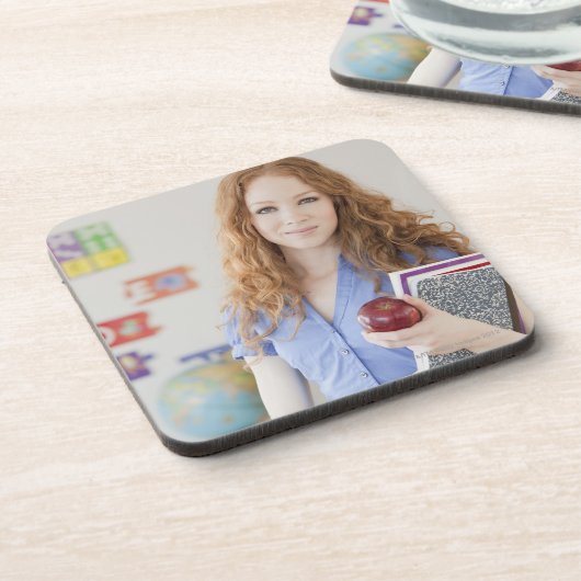 学校のメスの先生 コースター (左側)