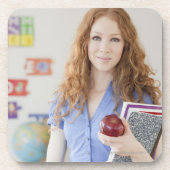 学校のメスの先生 コースター (正面)