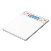 学校のメモパーソナライズされた帳 ノートパッド (回転)