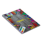 学校のメモ帳 ノートブック (右側)