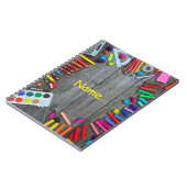 学校のメモ帳 ノートブック (左側)