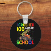学校のモンスタートラック日100個を粉砕した キーホルダー (正面)