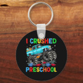 学校のモンスターTruの最後の日にプリスクールをつぶした キーホルダー (正面)