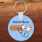 学校のユニークナースギフト キーホルダー (正面)